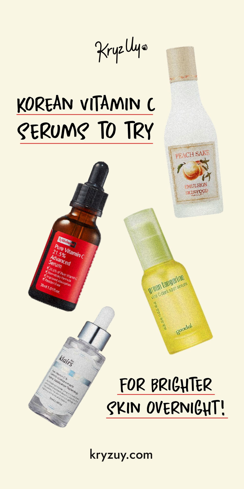 10 Best Korean Vitamin C Serums for Oily and Acneprone Skin