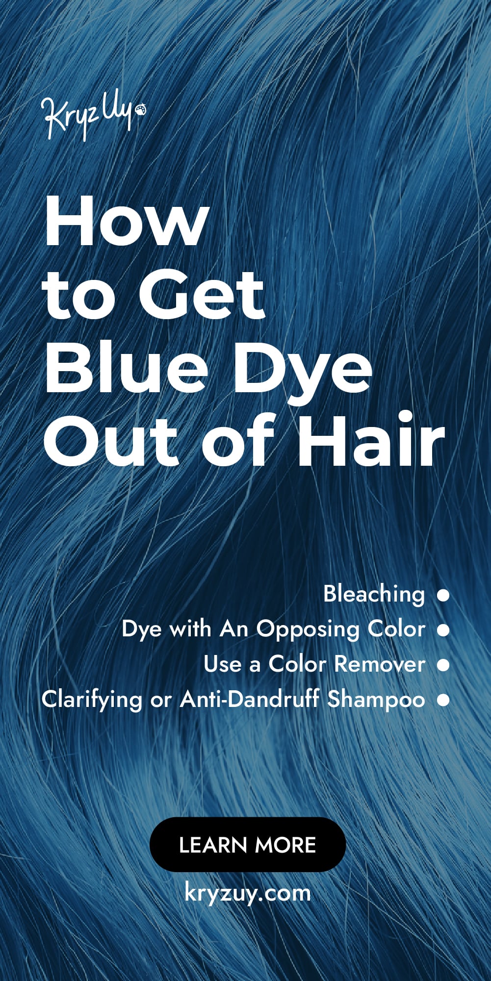 How to Remove Blue Hair Dye From Bleached Hair 10 Methods