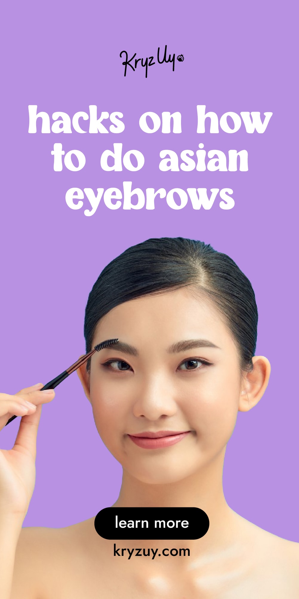 6 Types of Asian Eyebrows Shapes and How to Style Them