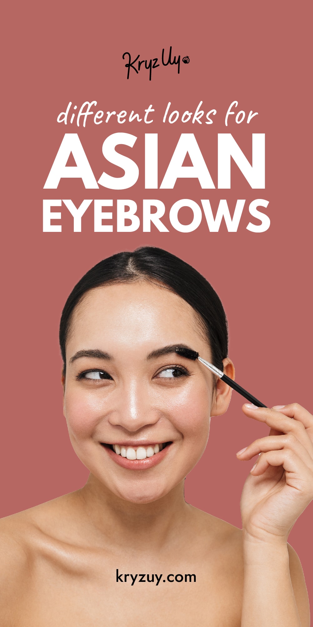 6 Types of Asian Eyebrows Shapes and How to Style Them
