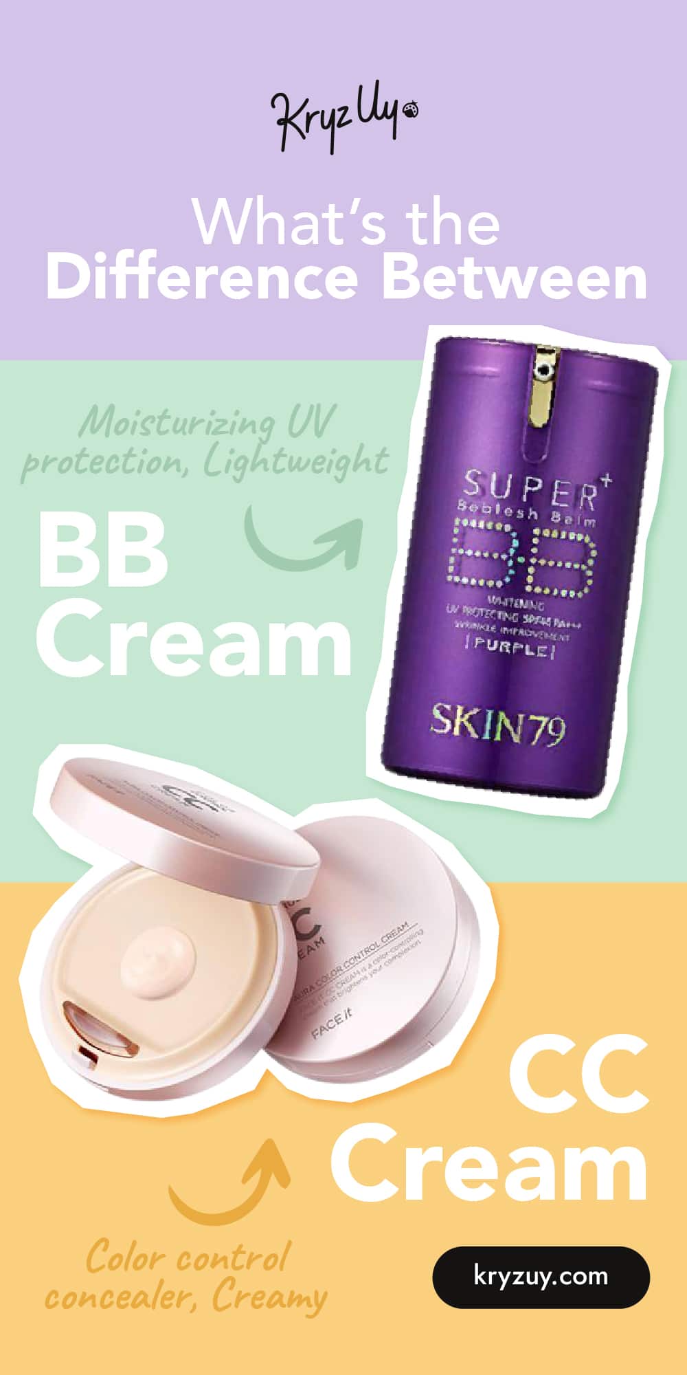 What is BB Cream vs CC Cream? Which is Better for Skin?